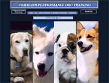 Tablet Screenshot of dogtrain.net